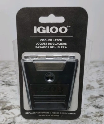 Igloo Replacement Parts #24029 Cooler Latch for 50-165 QT Coolers - Silver/Black - Image 1 of 2