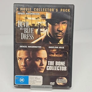 Devil in a Blue Dress / Bone Collector (DVD, 1999) Denzel Washington Angelina - Picture 1 of 2