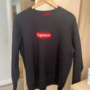 Supreme Box Logo Crewneck (FW22) Black - Picture 1 of 4