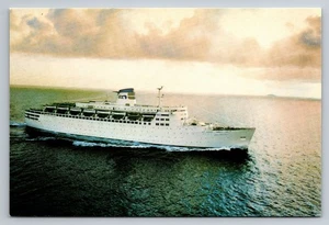 Vintage Dawn Princess Kreuzfahrtschiff Postkarte von Princess Cruises Flotte - Bild 1 von 2