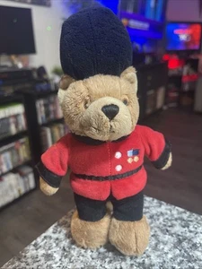 Harrods Knightsbridge London Buckingham Palace Guard Bear 14” Plush England ⭐️⭐️ - Picture 1 of 3