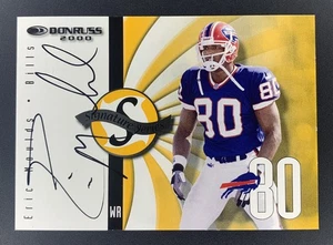 Donruss "Signature Series Gold" 2000 autógrafo Eric Moulds SSP #'d/25!! RARO!!🔥 - Imagen 1 de 2
