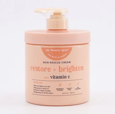 My Beauty Spot ~ Restore & Brighten Vitamin C Body Cream 500ml