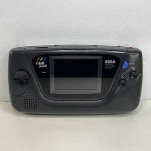 Sega Game Gear Handheld Console - Black Good Condition-All New CAPS - Picture 1 of 4