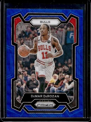 2023-24 Prizm DeMar DeRozan Prizm Blue Wave #36 Bulls - Изображение 1 из 2