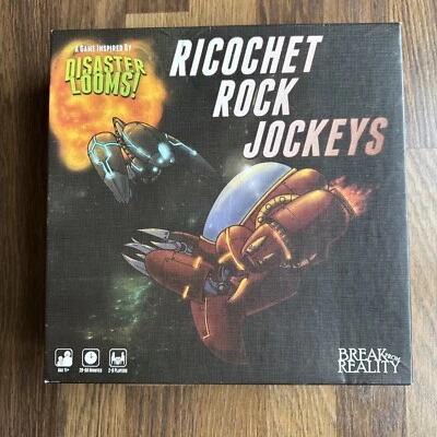 Ricochet Rock Jockeys Disaster Looms 2012 Break From Reality Game Unplayed Scifi - Image 1 of 4