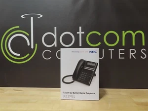 NEC SL2100 12 Button Digital Telephone IP7WW-12TXH-B1 TEL(BK) BE117451 NEW - Imagen 1 de 6