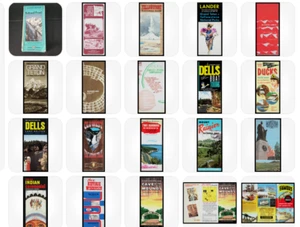 Lote de (30+) - Mapas y guías de atracciones vintage - Imagen 1 de 24