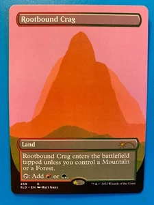 MTG 1x Rootbound Crag # 459 Secret Lair Drop Magic the Gathering Card x1 NM - Picture 1 of 1