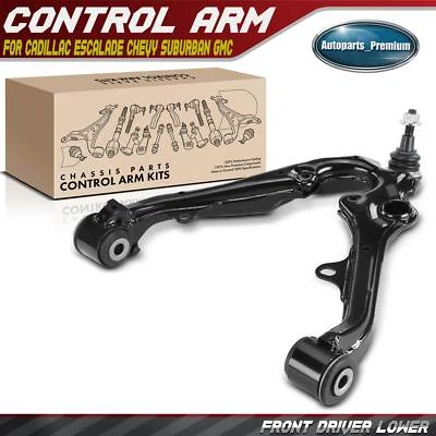 Front Left Lower Control Arm & Ball Joint Assembly for Cadillac Chevy GMC Yukon - Image 1 of 4