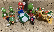 Lot of 9 Super Mario Bros Action Figures McDonald’s  Nintendo  Jakks 