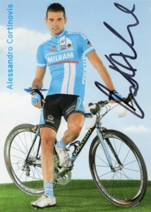 Alessandro Cortinovis (I) - Radsport - original signierte Autogrammkarte - Picture 1 of 1