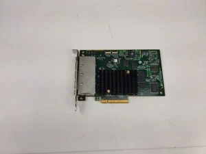 LSI Quad Port PCIe SAS Host Bus Adapter SAS9201-16e Raid Adapter H3-25379-01E - Picture 1 of 3