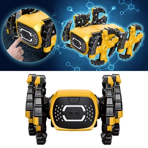 STEM Project Four Wheeled Robot Dog Robotic Building Blocks Toys For KIds Gift - Picture 1 of 10