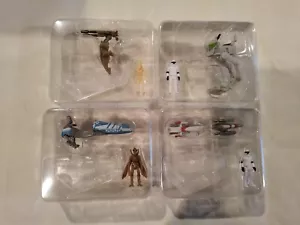 STAR WARS GALAXY SQUADRON SERIE 6, JUEGO DE 4 COMUNES, CLON, DROIDE DE BATALLA +++ - Imagen 1 de 2