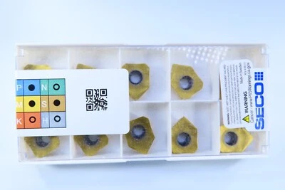 CAJA NUEVA (10 PIEZAS) SECO SEEX1204ZZTN-M14 F40M FRESADO FRONTAL CARBURO INSERTOS HERRAMIENTAS Foto 1 de 3