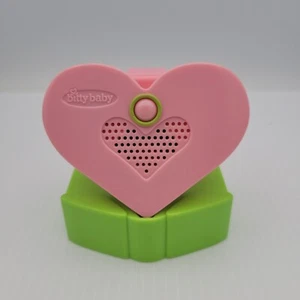 American Girl Doll Bitty Baby Twins Monitor Retired Crib Music Heart Pink Green - Picture 1 of 2