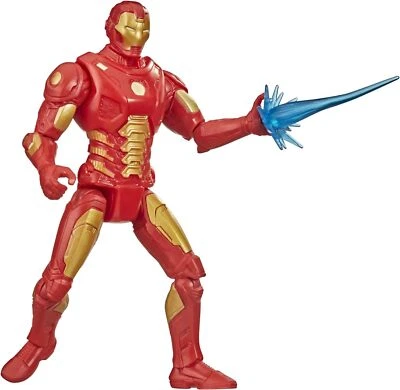 Marvel F0280 Hasbro Gamerverse 6-inch Action Figure Toy Iron Man Overclock Video - Image 1 of 3