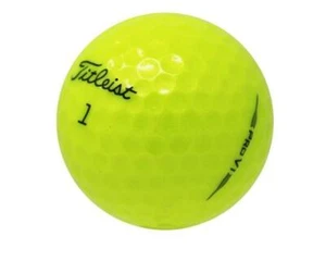 24 Yellow Titleist Pro V1 4A Used Golf Balls AAAA - Picture 1 of 9