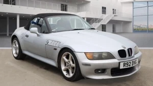 1997 BMW Z3 1997 2.8 2dr 6 CYLINDER CONVERTIBLE SILVER RED LEATHER RARE CAR CON - Picture 1 of 23