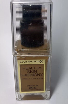 Max Factor X HEALTHY SKIN HARMONY Miracle Foundation Nr. 85 Caramel  - Bild 1 von 2