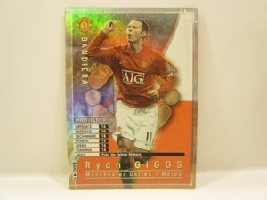 Panini WCCF 2007-08 BAN Ryan Giggs 1973 Wales No.11 ManchesterUnited FC Bandiera - Picture 1 of 6