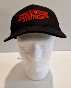 Stranger Things Black adjustable Hat Cap - Picture 1 of 10