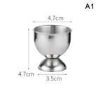 4Pcs Stainless Steel Soft Boiled Egg Cups Holder Tabletop Cup Kitchen Tools Sets