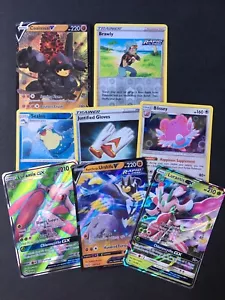 Cartas Pokémon GX V Holo Vivid Voltage Sol y Luna LP-NM - Imagen 1 de 5