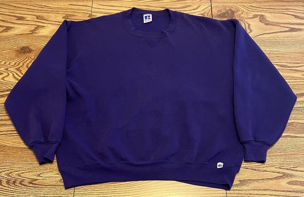 Russell Athletic Purple Sweatshirts for Men for Sale | Shop Russell Athletic Purple Sweatshirts for Men for Sale | Shop