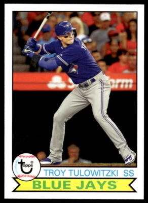 2016 Topps Archives Troy Tulowitzki #136 1979 Design Toronto Blue Jays - Image 1 of 2