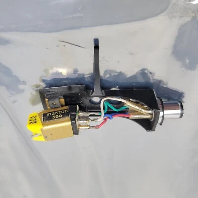 Stanton 500 Cartridge & OM-AL Needle Gemini Headshell d8 - Image 1 of 4