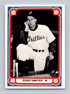 1987 TCMA 1950 Philadelphia Phillies #1 EDDIE SAWYER Philadelphia Phillies - Bild 1 von 2