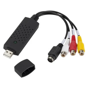 USB 2.0 Video Capture Grabber Card Audio Adapter USB VHS Box VHS Converter _xa - Imagen 1 de 5