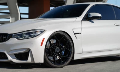 Ruedas cóncavas negras brillantes Blaque Diamond BD-F25 20" para BMW M4 Foto 1 de 4