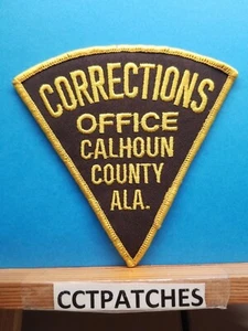 CALHOUN COUNTY, ALABAMA CORRECTIONS OFFICE (POLICE) SHOULDER PATCH AL - Picture 1 of 2