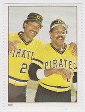 1982 Fleer Stamps - Willie Stargell - #106 - Pittsburgh Pirates - NrMt+