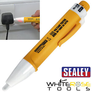 Sealey Non Contact Voltage Tester 80-1000v Electrical Pen Detector