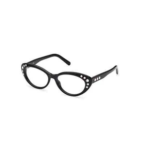 Swarovski SK5429 001 Black Cat Eye Plastic Optical Eyeglasses Frame 53-16-140 - Picture 1 of 4