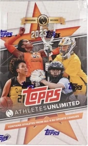 2023 Topps Athletes Unlimited All Sports Hobby Box (24 Packs/14 Cards: 2 Autos) - Picture 1 of 5