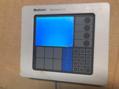 AEG Modicon MM-PM10-300 panelmate plus HMI 92-00900-00 for PARTS OR REPAIR - Image 1 of 4