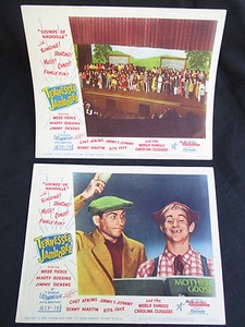 VINTAGE 64 TENNESSEE JAMBOREE LOBBY CARD COUNTRY MUSIC WEBB PIERCE MARTY ROBBINS