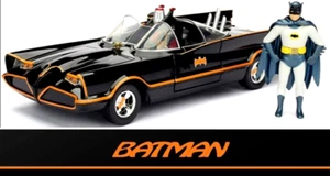 Batmobile 1966 Diecast Free Shipping JADA Kit Classic RETRO TV - Picture 1 of 6