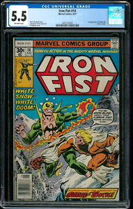 Iron Fist 14 (1977) - CGC 5.5 (1st Appearance of Sabretooth)