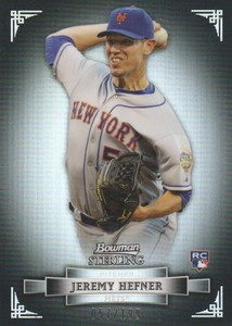 2012 Bowman Sterling Refractors #29 Jeremy Hefner /199