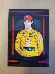 2016 Panini Torque Purple SP #d /25 Joey Logano SSP #8 NASCAR 