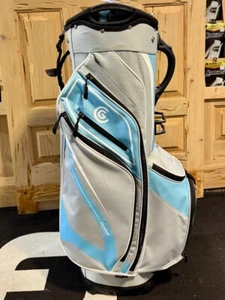 CLEVELAND CART GOLF BAG, BLUE/GREY, (T-302) NEW! MAKE OFFER!! - Picture 1 of 7