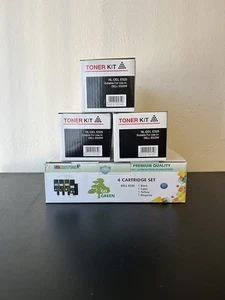 (6) Toner Cartridges NL- DEL E525 For DELL E525W - Picture 1 of 5