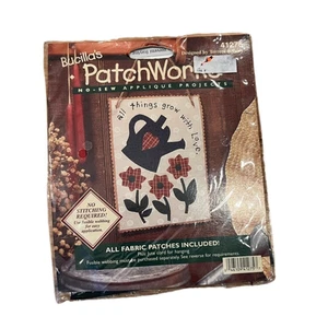All Things Grow w/ Love Bucilla's PatchWorks No-sew Applique Project Kit 41275 - Picture 1 of 3