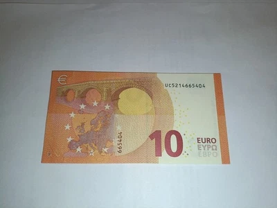 10 EURO FRANCE BANK NOTE SIGNED BY DRAGHI - 2nd SERIES - Image 1 of 3